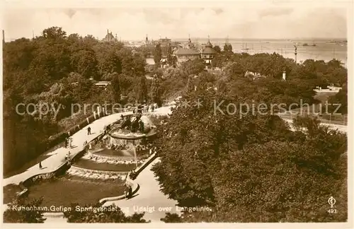 AK / Ansichtskarte Kobenhavn Gefion Springvandel Kobenhavn