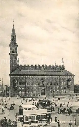 AK / Ansichtskarte Kobenhavn Raadhuset Kobenhavn