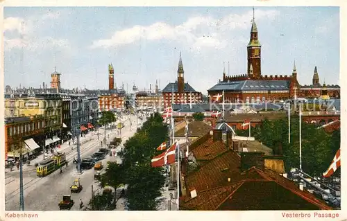 AK / Ansichtskarte Kobenhavn Vesterbro Passage Kobenhavn