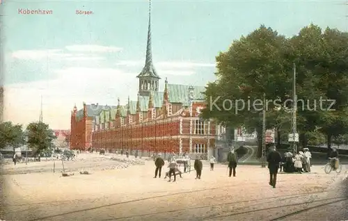 AK / Ansichtskarte Kobenhavn Boersen Kobenhavn