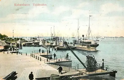 AK / Ansichtskarte Kobenhavn Toldboden Kobenhavn