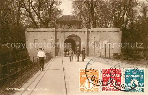 AK / Ansichtskarte Kobenhavn Sjaelands Porten Kobenhavn