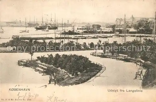 AK / Ansichtskarte Kobenhavn Langlinie Kobenhavn