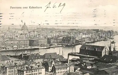 AK / Ansichtskarte Kobenhavn Panorama Kobenhavn