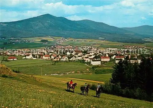 AK / Ansichtskarte Koetzting Panorama mit Kaitersberg Koetzting