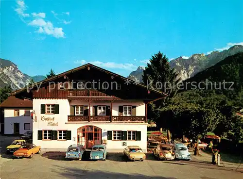 AK / Ansichtskarte Bayerisch_Gmain Gasthof Maut Bayerisch Gmain