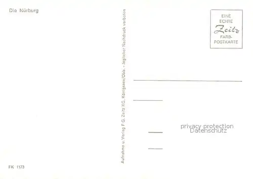 AK / Ansichtskarte Nuerburg Panorama mit Nuerburg Nuerburg