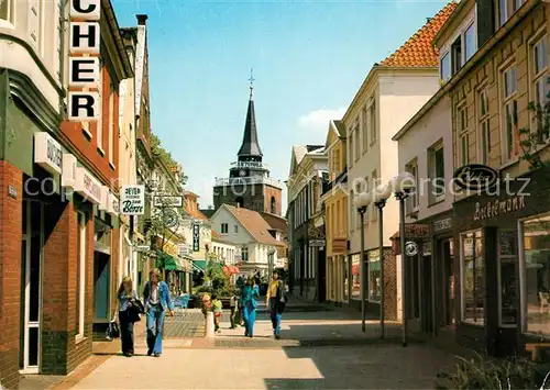 AK / Ansichtskarte Aurich_Ostfriesland Burgstrasse Aurich_Ostfriesland