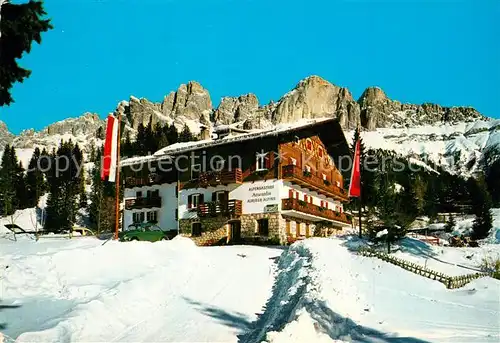 AK / Ansichtskarte Karersee_Suedtirol Gasthof Moser Alm Karersee Suedtirol