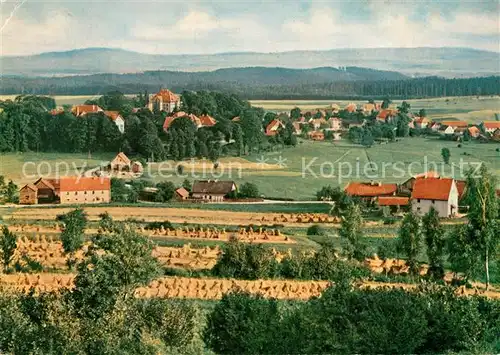 AK / Ansichtskarte Friedenfels mit Schlossberg Friedenfels