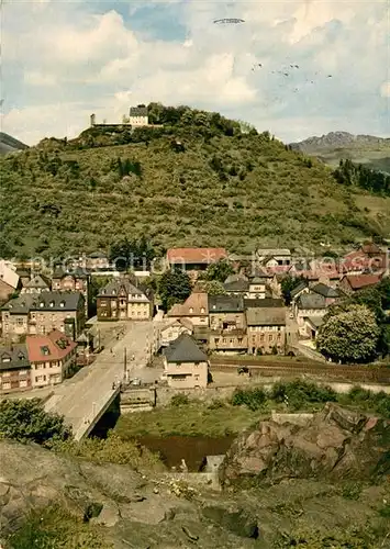 AK / Ansichtskarte Kirn_Nahe Blick zur Kyrburg Kirn_Nahe