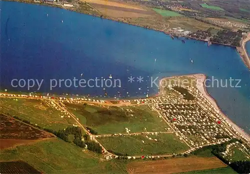 AK / Ansichtskarte Seekamp_Bad_Segeberg Campingplatz Seekamp Fliegeraufnahme Seekamp_Bad_Segeberg