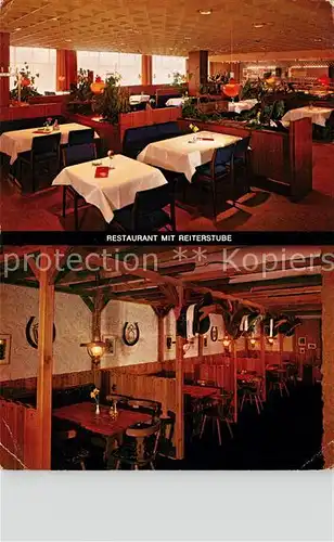 AK / Ansichtskarte Oldenburg_Niedersachsen Restaurant mit Reiterstube Oldenburg Niedersachsen