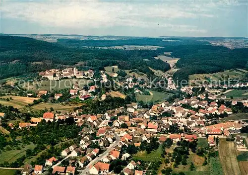 AK / Ansichtskarte Aach_Hegau Fliegeraufnahme Aach_Hegau