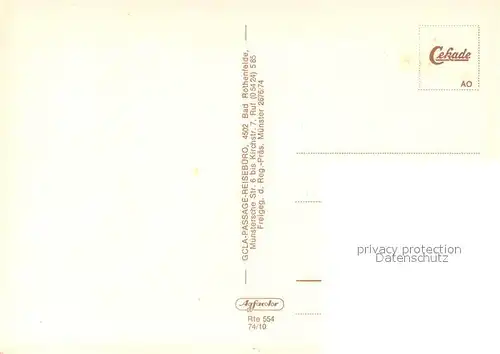 AK / Ansichtskarte Bad_Rothenfelde Fliegeraufnahme Bad_Rothenfelde