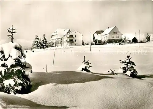 AK / Ansichtskarte Kniebis_Freudenstadt Blinden Kur und Erholungsheim Kniebis_Freudenstadt