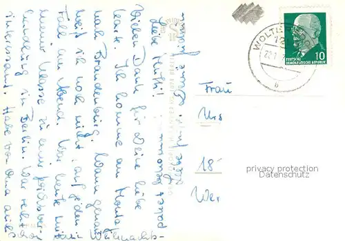 AK / Ansichtskarte Brandenburg_Havel Panorama Hochhaus Neubausiedlung Brandenburg Havel