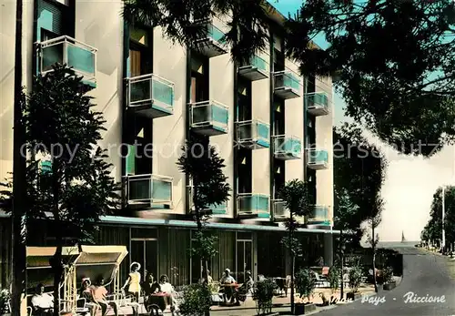 AK / Ansichtskarte Riccione Hotel Mon Pays Riccione