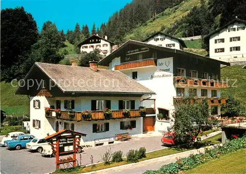 AK / Ansichtskarte Partenen_Vorarlberg Gasthaus Hubertusklause Partenen Vorarlberg