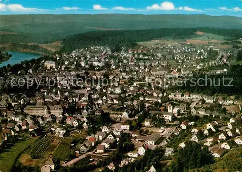 AK / Ansichtskarte Olpe_Biggesee Fliegeraufnahme Olpe Biggesee