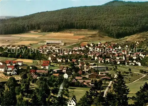 AK / Ansichtskarte Hatzfeld_Eder Hotel Pension Haus Ederlust Fliegeraufnahme Hatzfeld Eder