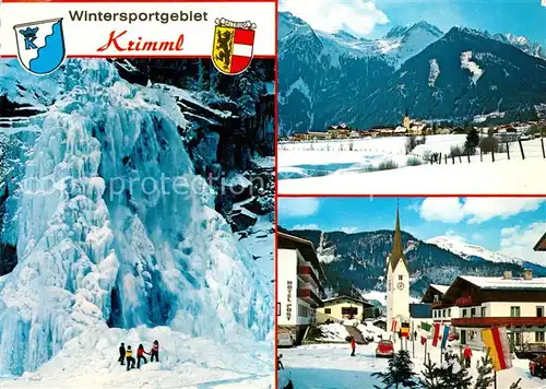 AK / Ansichtskarte Krimml Krimmler Wasserfaelle Ortsstrasse  Krimml