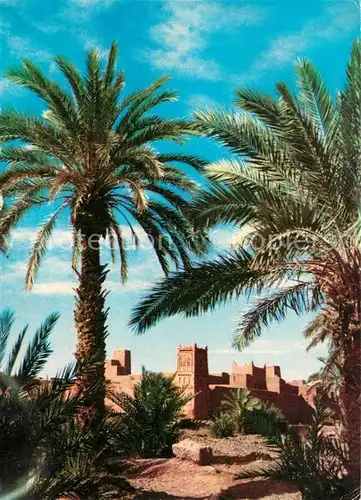 AK / Ansichtskarte Marokko_Maroc Ksour dans la vallee du Draa Marokko Maroc
