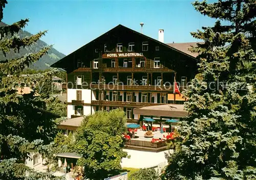 AK / Ansichtskarte Lenk_Simmental Hotel Wildstrubel Lenk Simmental