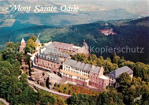 AK / Ansichtskarte Mont Sainte Odile_Mont Ste Odile Vue aerienne du Monastere Kloster Mont Sainte Odile