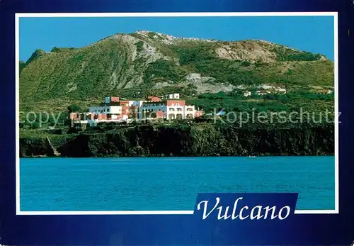 AK / Ansichtskarte Vulcano Isole Eolie Arcipelago Hotel Ansicht vom Meer aus Vulcano