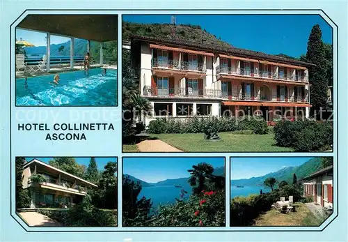 AK / Ansichtskarte Ascona_TI Hotel Collinetta Lago Maggiore Ascona_TI