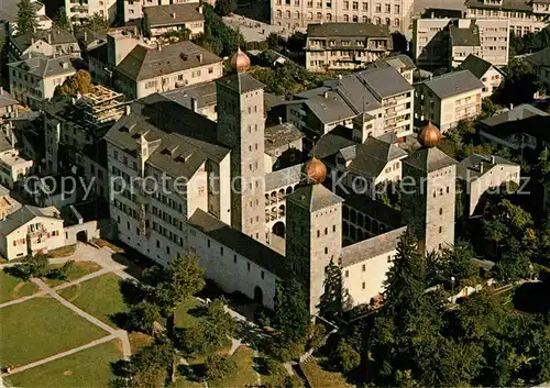 AK / Ansichtskarte Brig_VS Stockalperschloss Fliegeraufnahme Brig_VS
