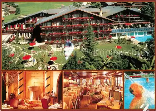 AK / Ansichtskarte Gstaad_Schoenried Solbad Hotel Ermitage Golf Gstaad_Schoenried