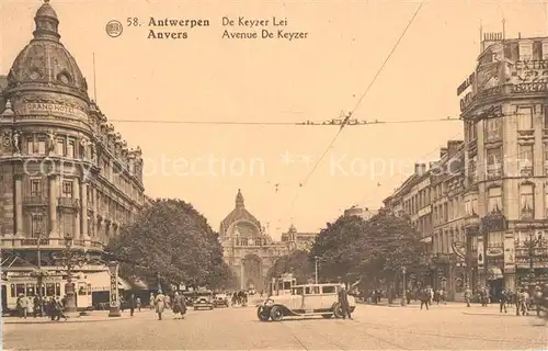 AK / Ansichtskarte Antwerpen_Anvers Keyzer Lei Antwerpen Anvers