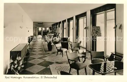 AK / Ansichtskarte Bad_Krozingen Kursanatorium Sankt Theresienbad Bad_Krozingen