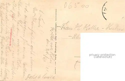 AK / Ansichtskarte Mainz_Rhein Dom Mainz Rhein