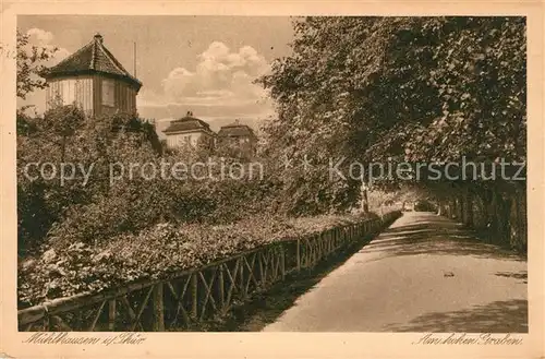 AK / Ansichtskarte Muehlhausen_Thueringen Am hohen Graben Muehlhausen Thueringen