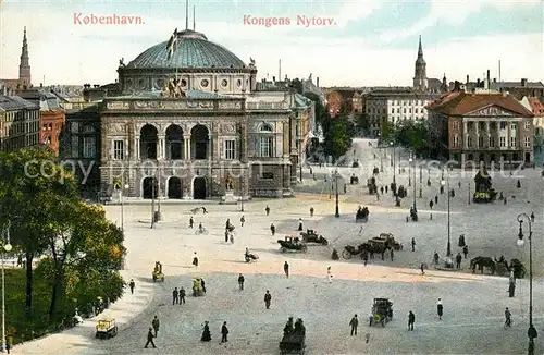 AK / Ansichtskarte Kobenhavn Kongens Nytorv Kobenhavn