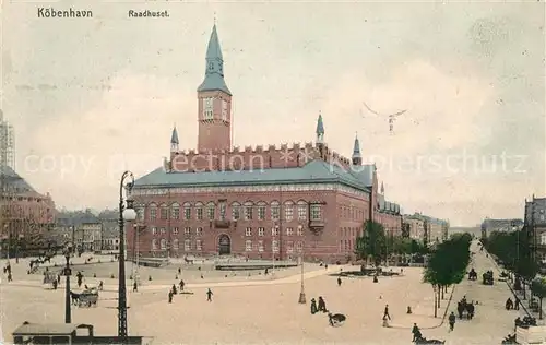 AK / Ansichtskarte Kobenhavn Raadhuset Kobenhavn