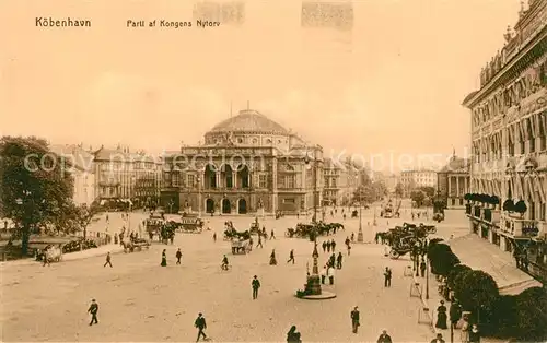 AK / Ansichtskarte Kobenhavn Kongens Nytorv Kobenhavn