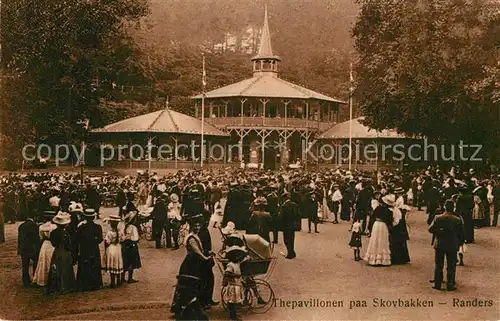 AK / Ansichtskarte Randers Thepavillonen paa Skovbakken Randers
