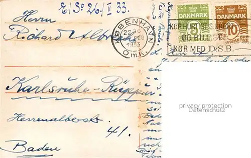 AK / Ansichtskarte Odense Jembanegade Odense