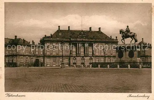 AK / Ansichtskarte Kobenhavn Amalienborg Kobenhavn