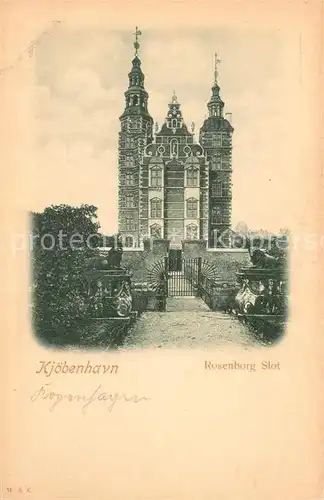 AK / Ansichtskarte Kobenhavn Rosenborg Kobenhavn