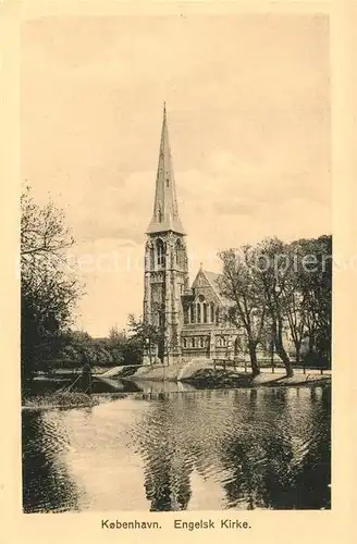 AK / Ansichtskarte Kobenhavn Engelsk Kirke Kobenhavn