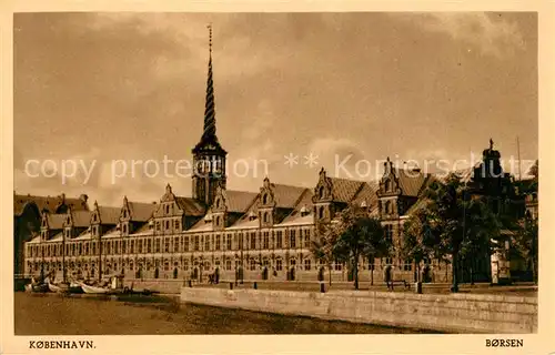 AK / Ansichtskarte Kobenhavn Boersen Kobenhavn
