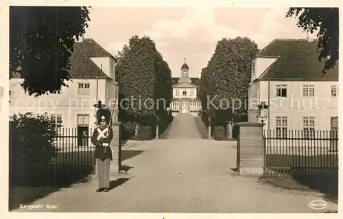 AK / Ansichtskarte Kobenhavn Sorgenfri Slot Kobenhavn