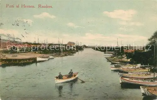 AK / Ansichtskarte Randers Parti af Havnen Randers