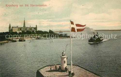 AK / Ansichtskarte Kronborg Havnemolen Kronborg