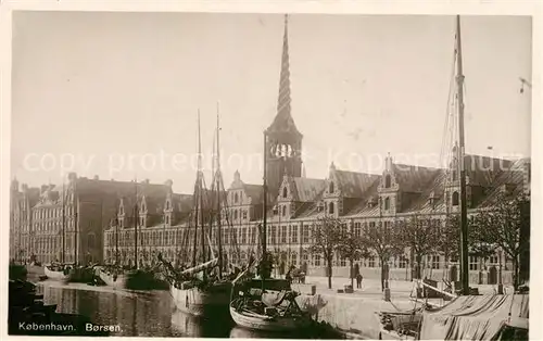 AK / Ansichtskarte Kobenhavn Boersen Kobenhavn